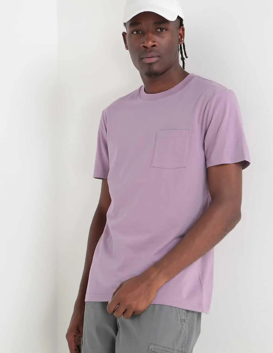 Playera cuello redondo para hombre