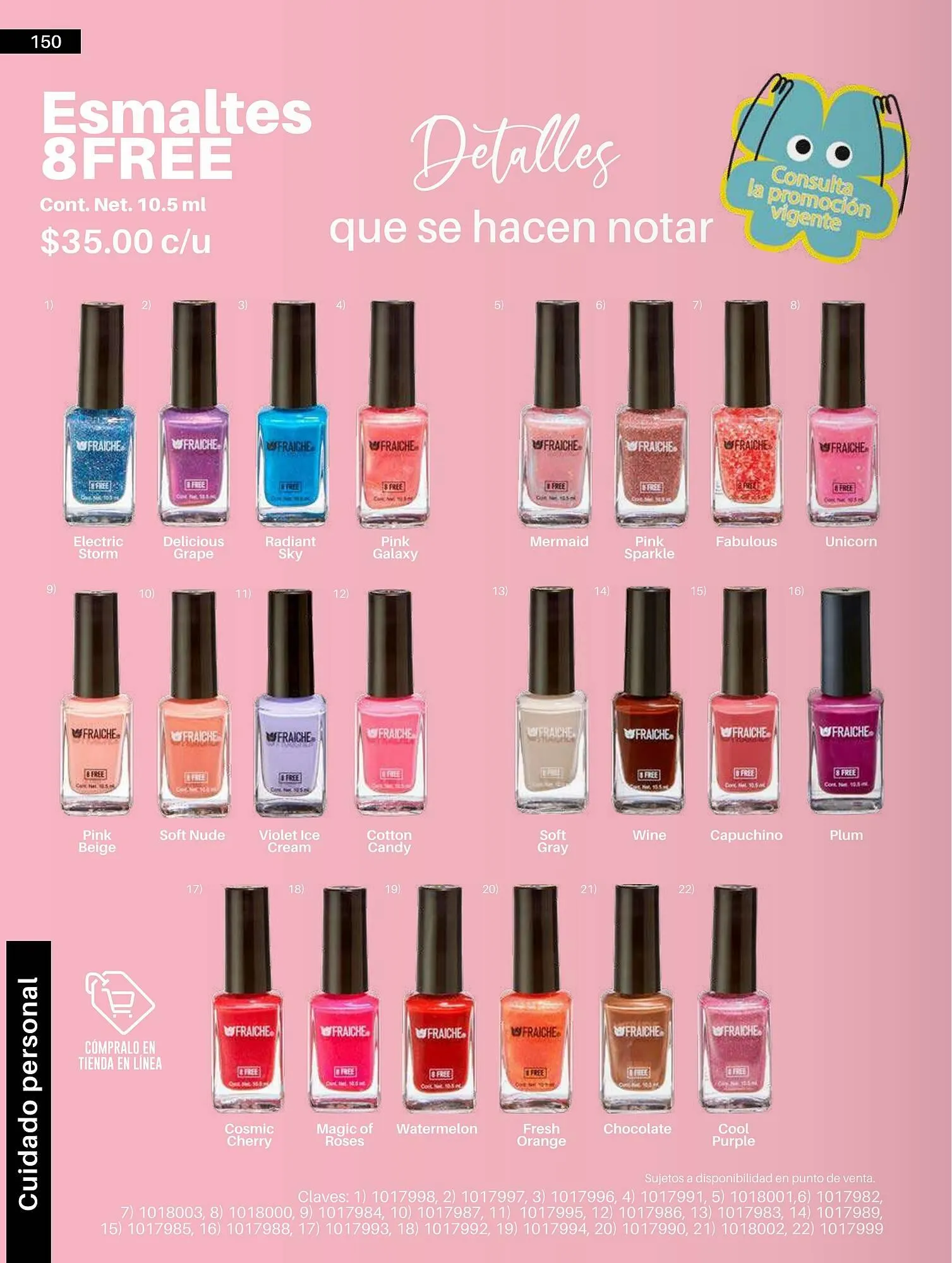 Catálogo de Catálogo Fraiche 11 de marzo al 30 de abril 2026 - Pagina 152