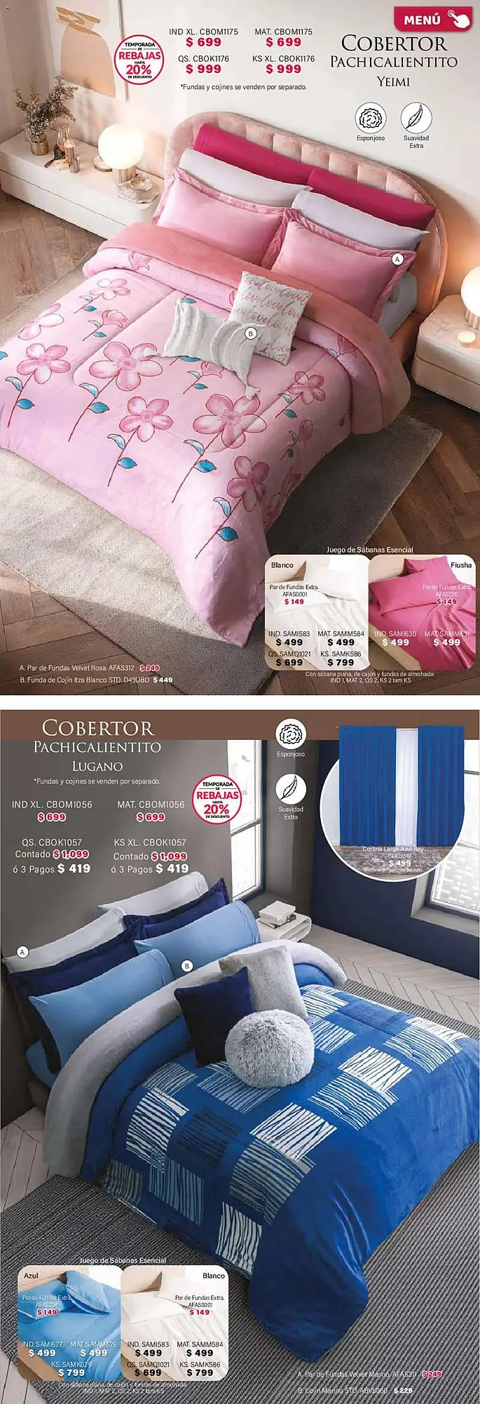 Catálogo de Catálogo Colchas Concord 1 de febrero al 2 de mayo 2026 - Pagina 168