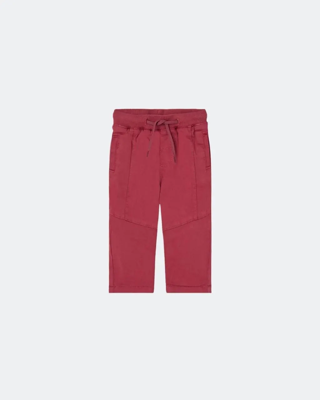 Pantalón gabardina elástica rojo