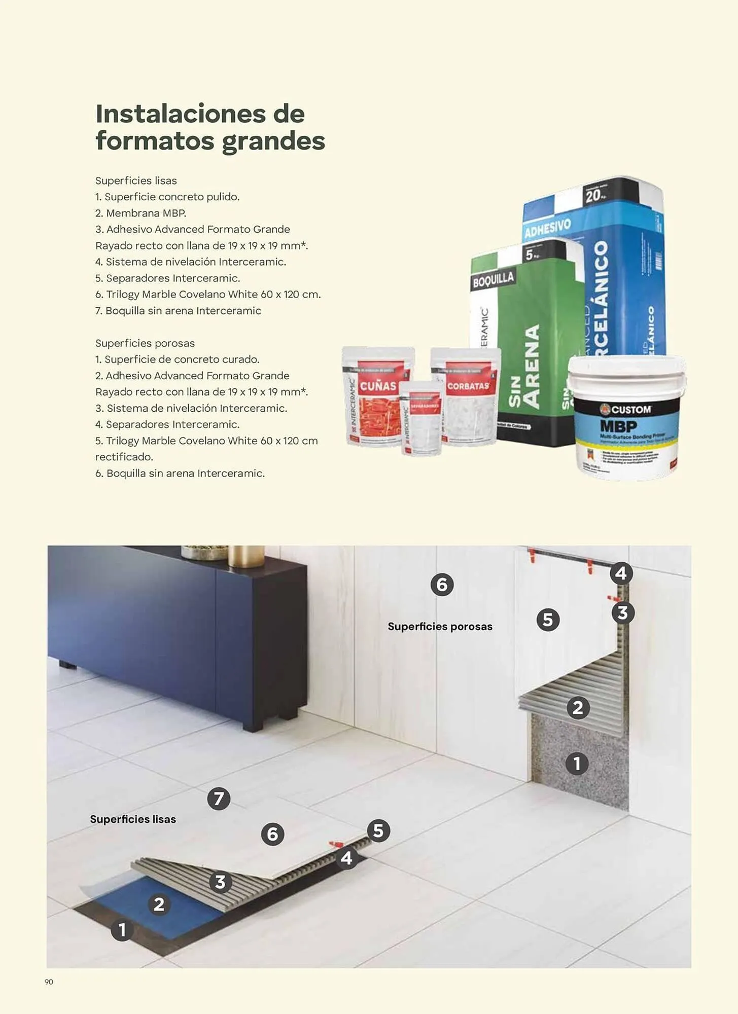 Catálogo de Catálogo Interceramic 3 de octubre al 3 de octubre 2026 - Pagina 90