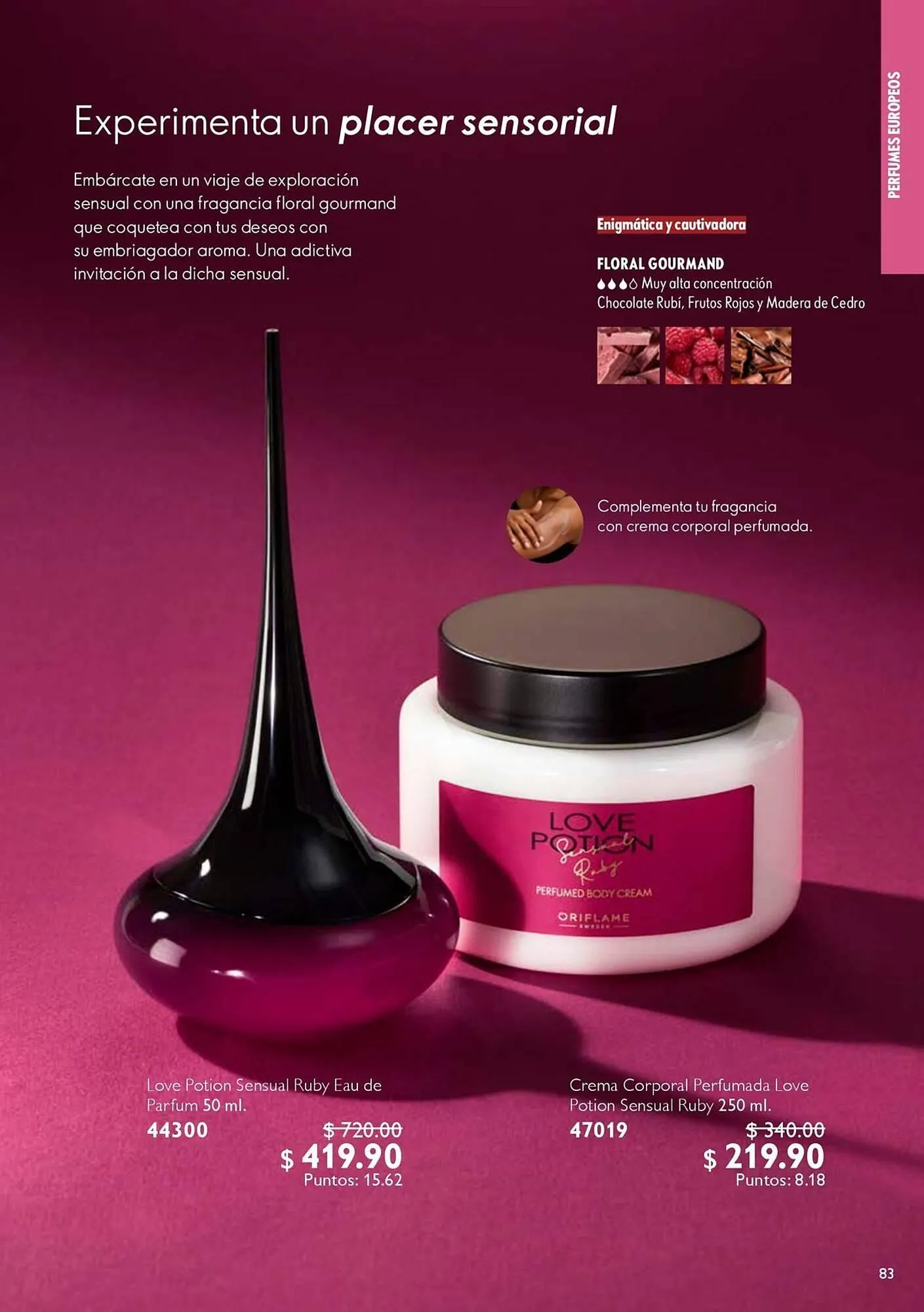 Catálogo de Catálogo Oriflame 6 de octubre al 31 de octubre 2025 - Pagina 83