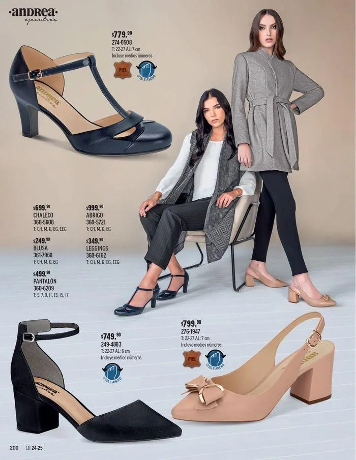 Catálogo de ANDREA - CALZADO DAMA 26 de agosto al 25 de enero 2025 - Pagina 110