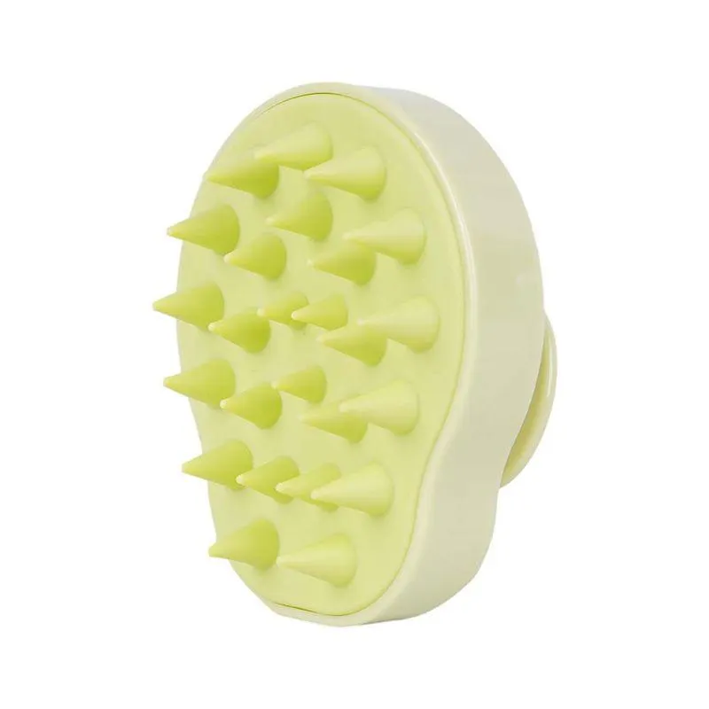 Cepillo Masajeador Baño Sintético Verde 9.5 cm