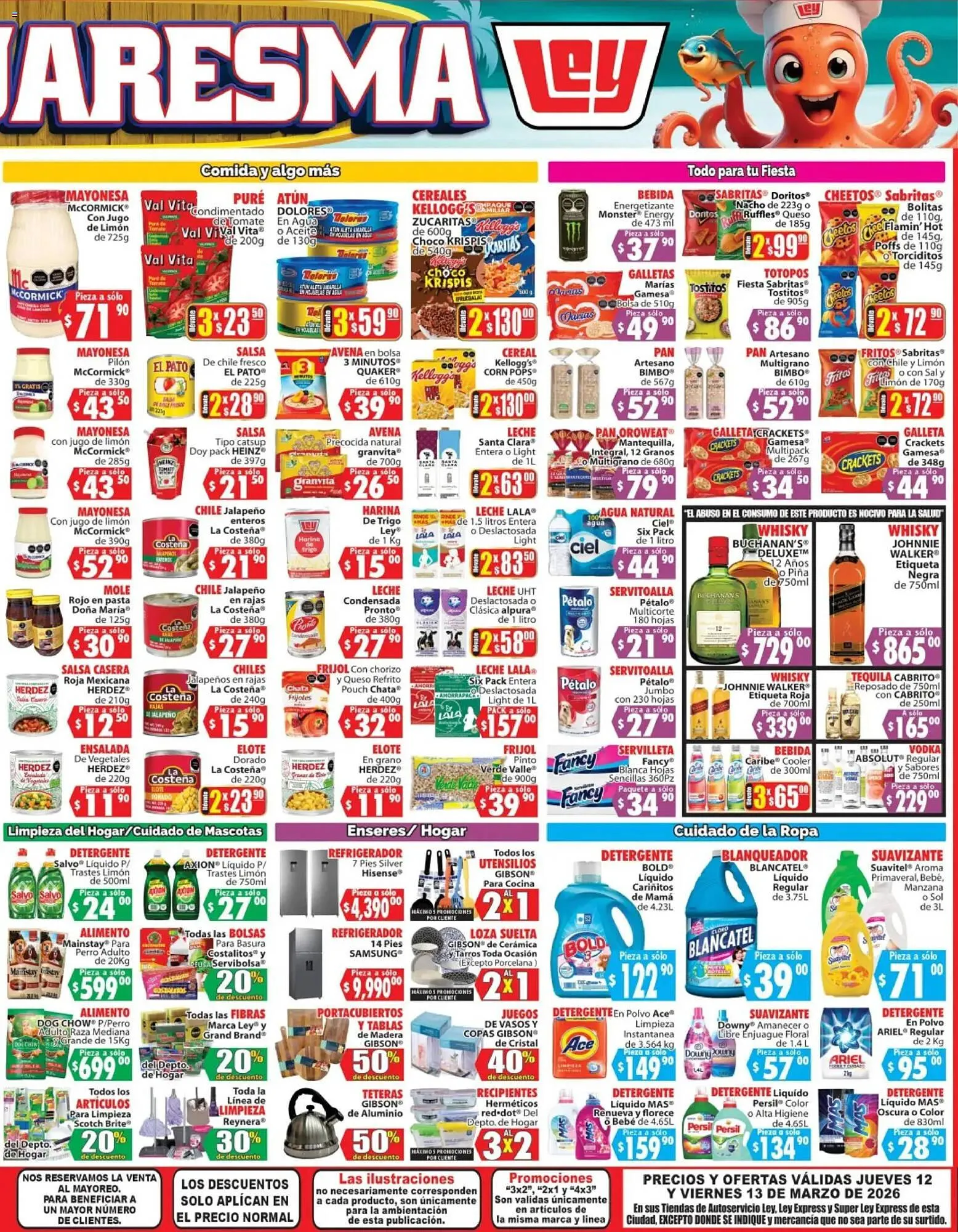 Catálogo de Folleto Casa Ley 12 de marzo al 14 de marzo 2026 - Pagina 4