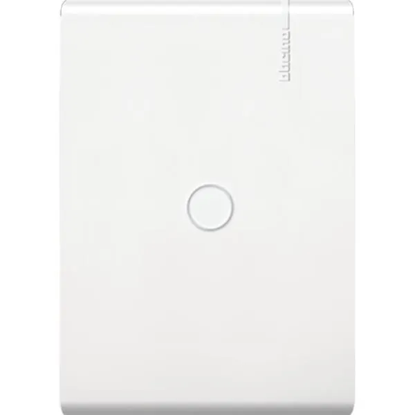 Placa ciega blanca modus pro con chasis Bticino E5N0PTL