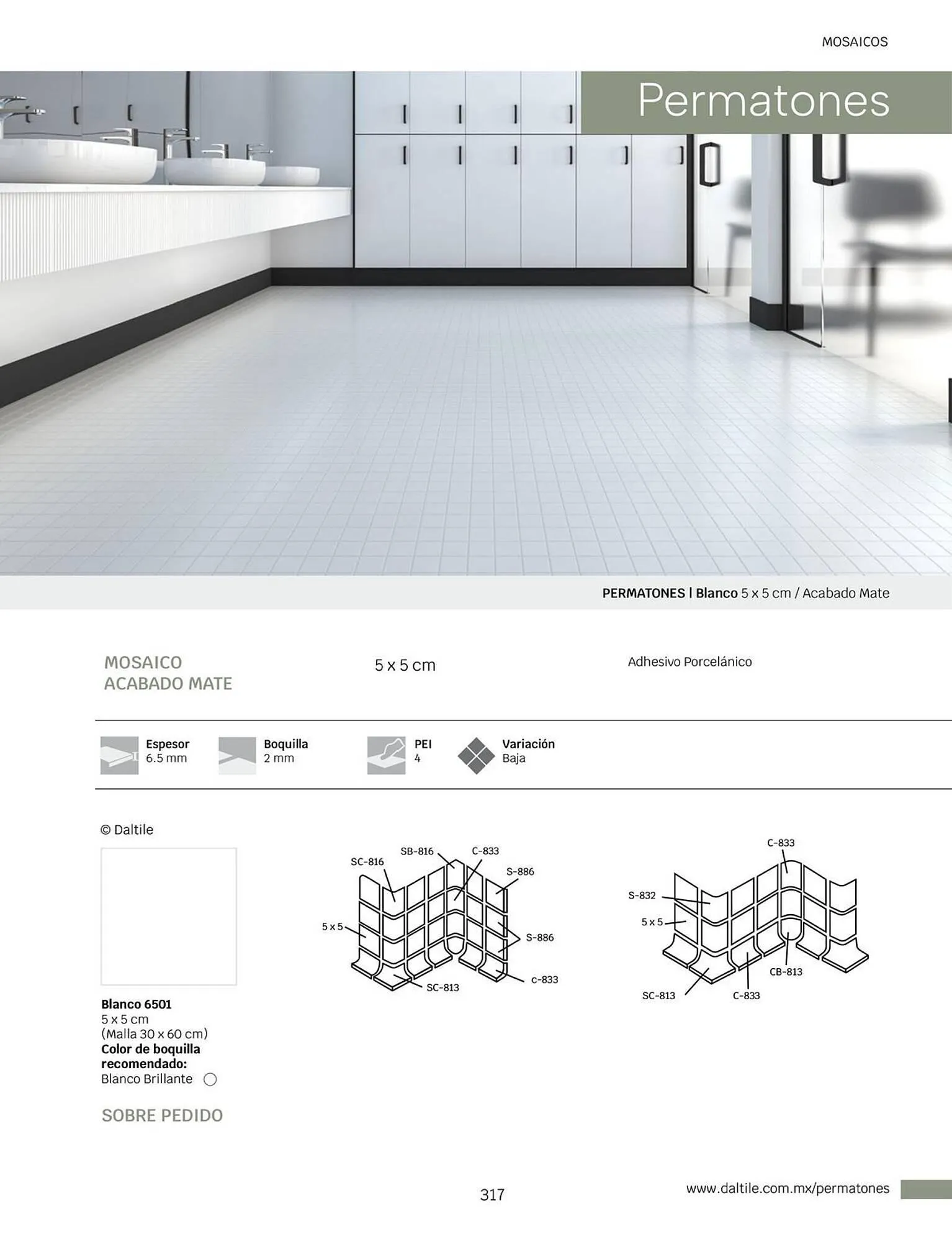 Catálogo de Catálogo Daltile 1 de enero al 31 de diciembre 2024 - Pagina 317
