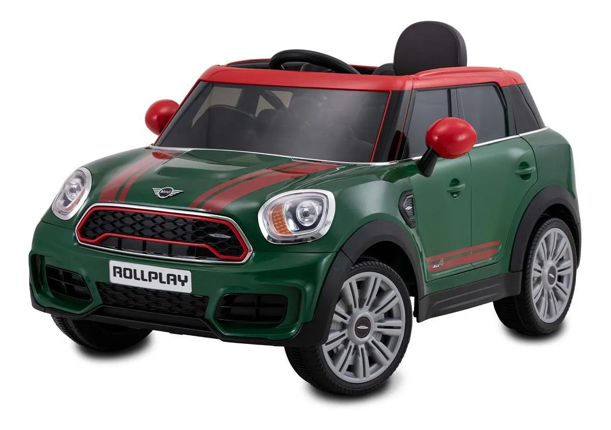 Auto Eléctrico Prinsel Mini Cooper CountryMan Verde
