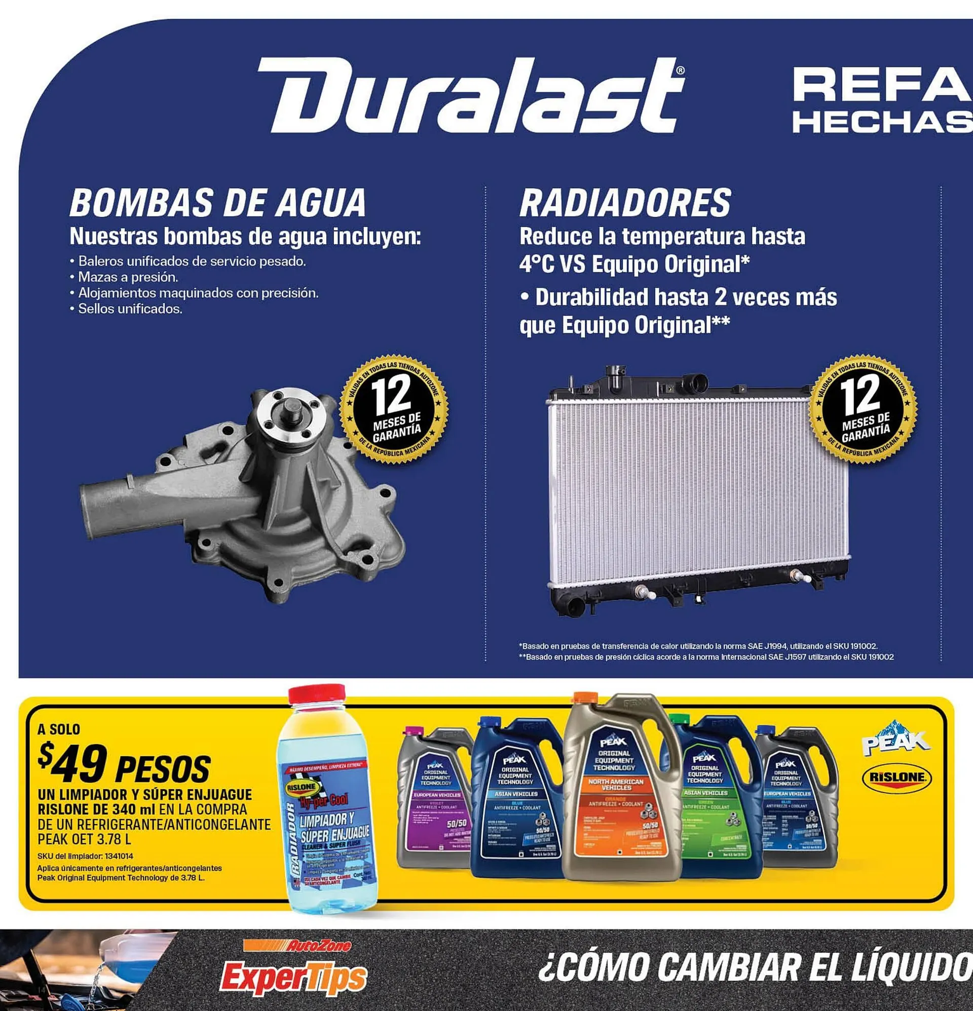 Catálogo de Catálogo AutoZone 4 de abril al 30 de abril 2025 - Pagina 14