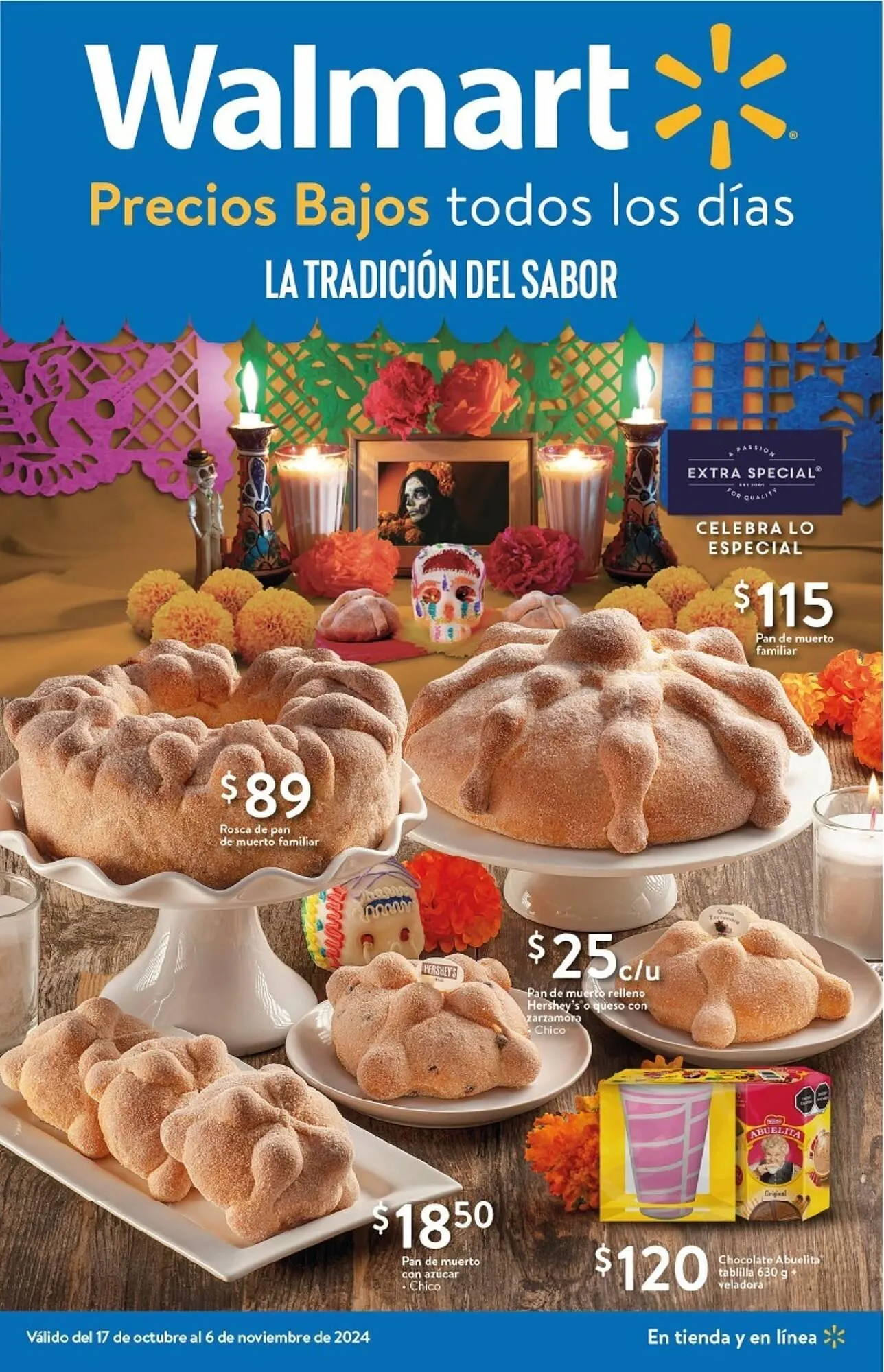 Catálogo de Catálogo Walmart 19 de octubre al 6 de noviembre 2024 - Pagina 1