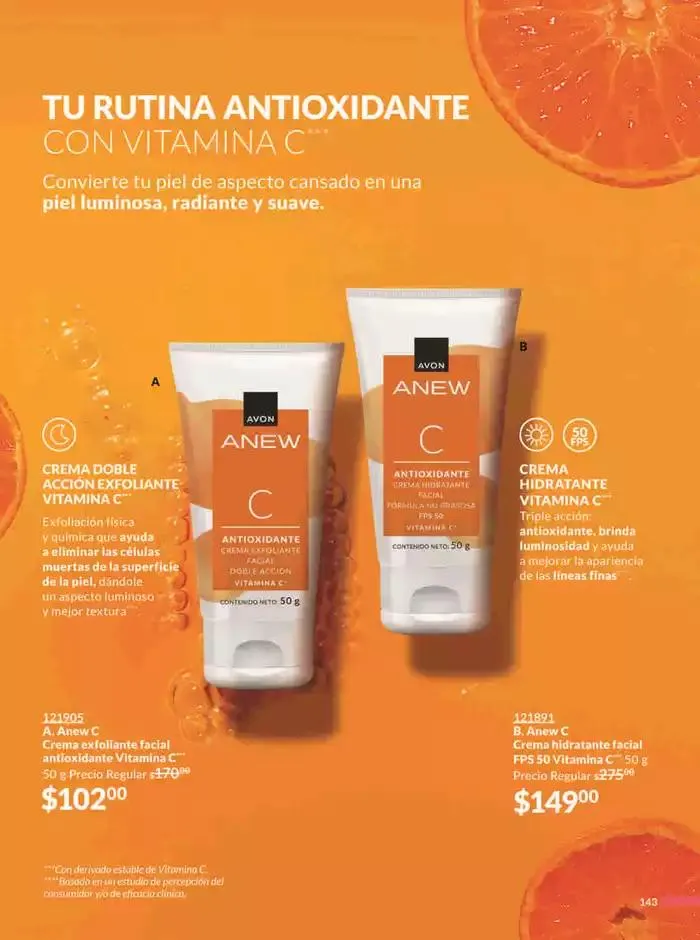 Catálogo de Avon COSMÉTICOS C2 3 de enero al 3 de febrero 2025 - Pagina 143