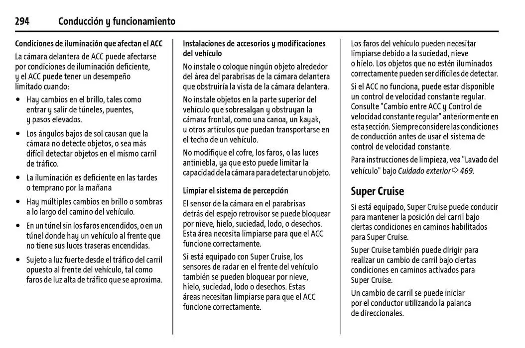 Catálogo de Cheyenne 2025 Manual del propietario 22 de enero al 31 de diciembre 2025 - Pagina 295