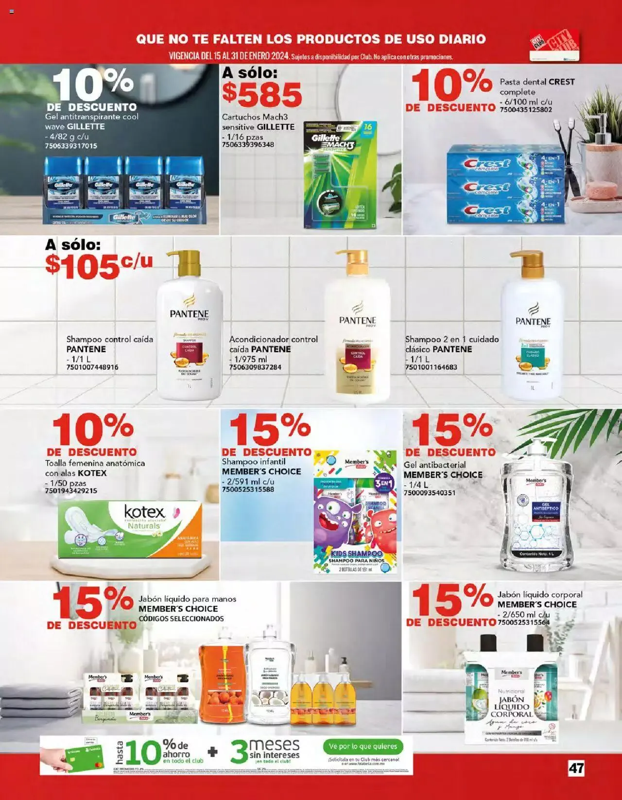 Catálogo de City Club catálogo 1 de enero al 31 de enero 2024 - Pagina 47