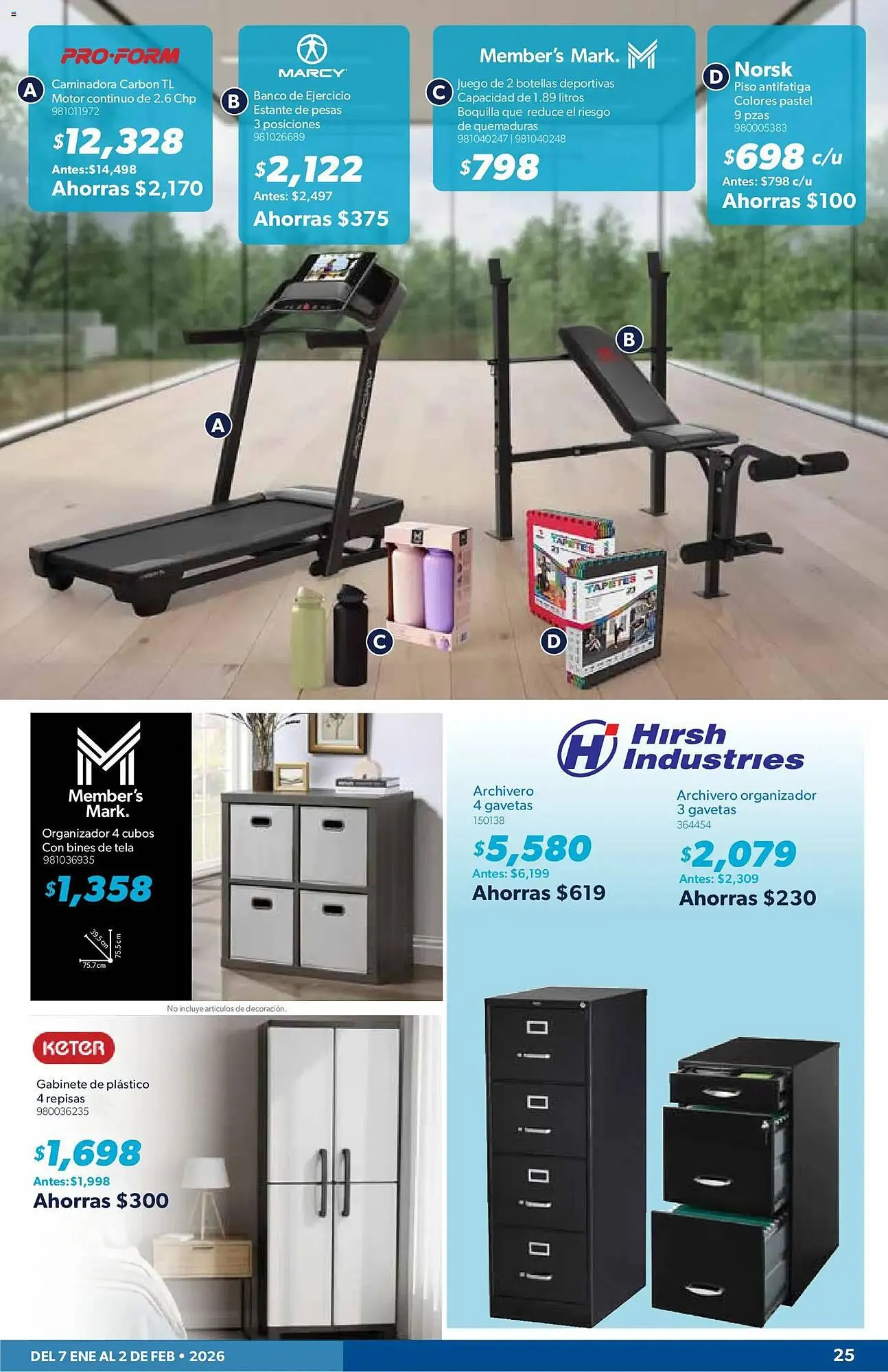 Catálogo de Catálogo Sam's Club 7 de enero al 3 de febrero 2026 - Pagina 25