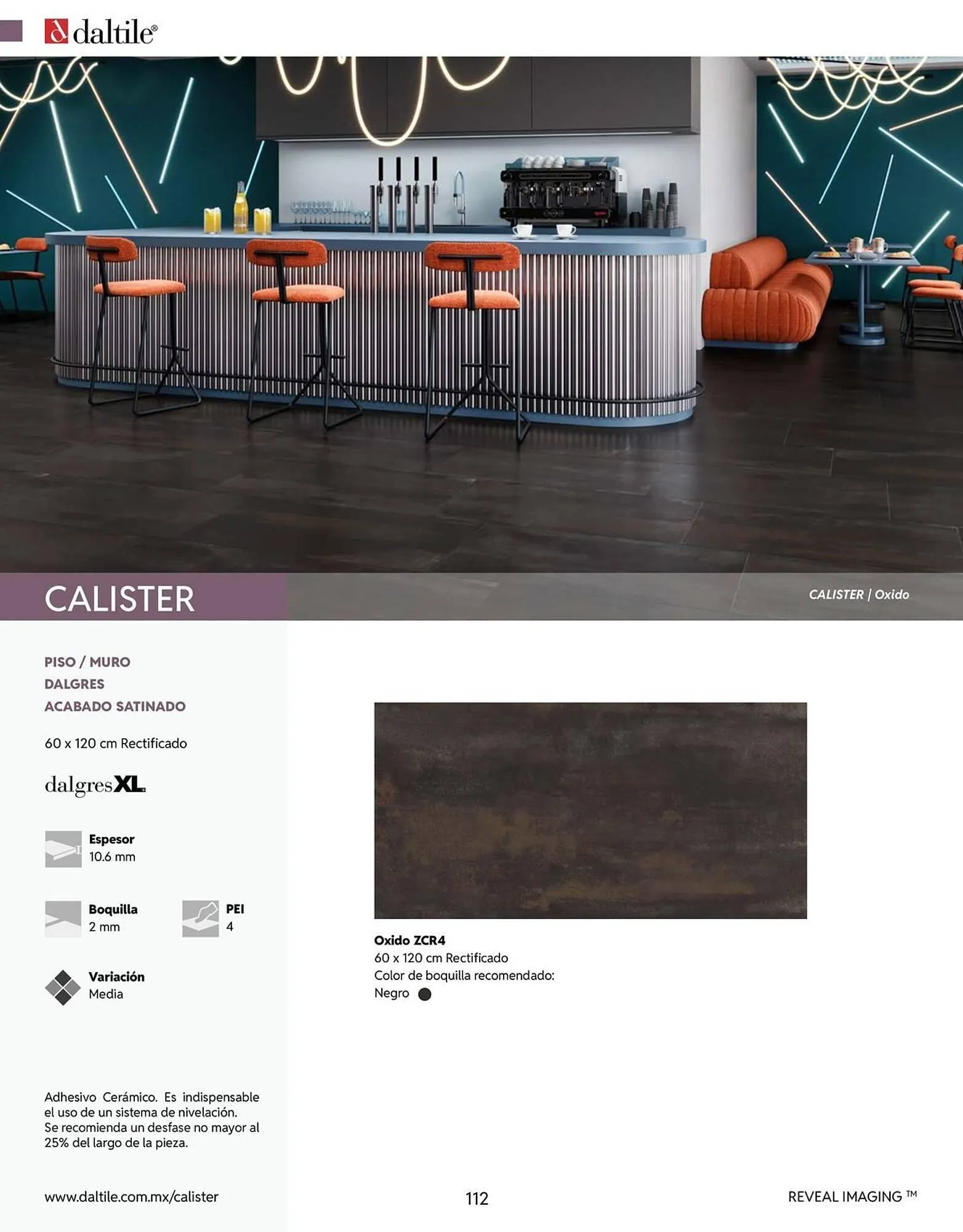 Catálogo de Catálogo Daltile 13 de enero al 31 de diciembre 2026 - Pagina 112