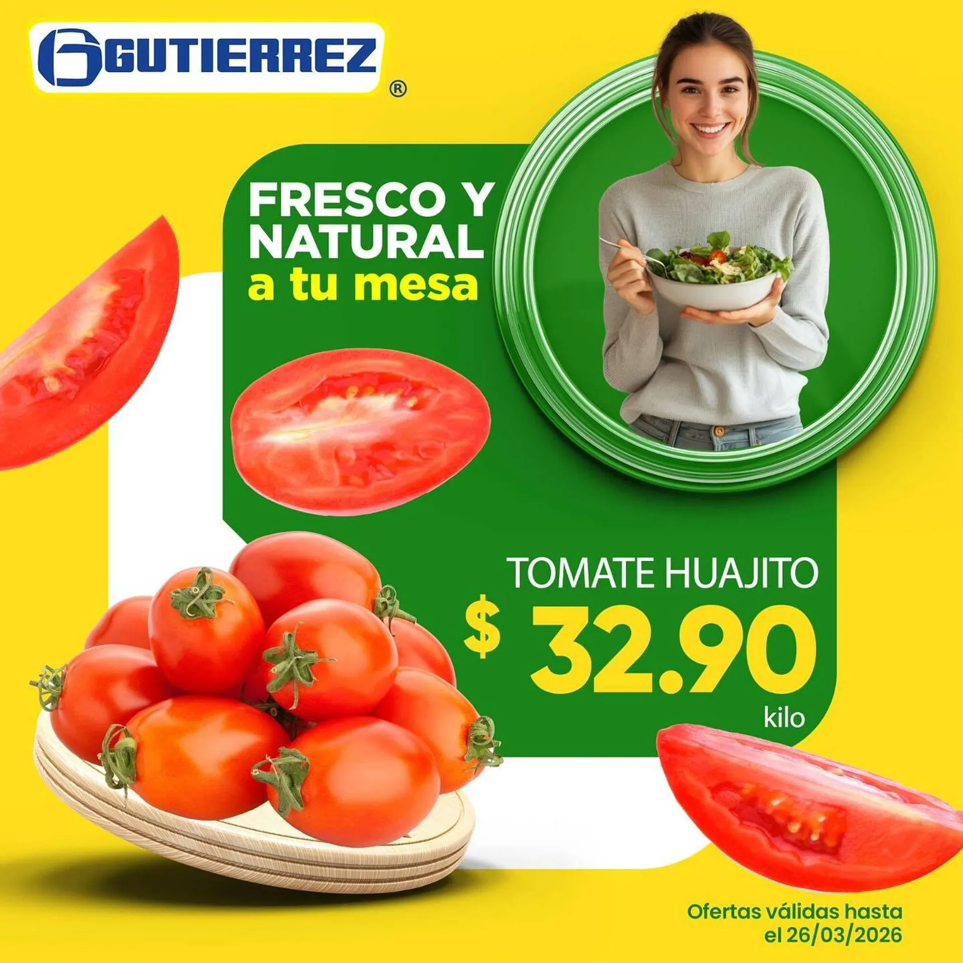 Catálogo de Folleto Super Gutiérrez 21 de marzo al 26 de marzo 2026 - Pagina 1