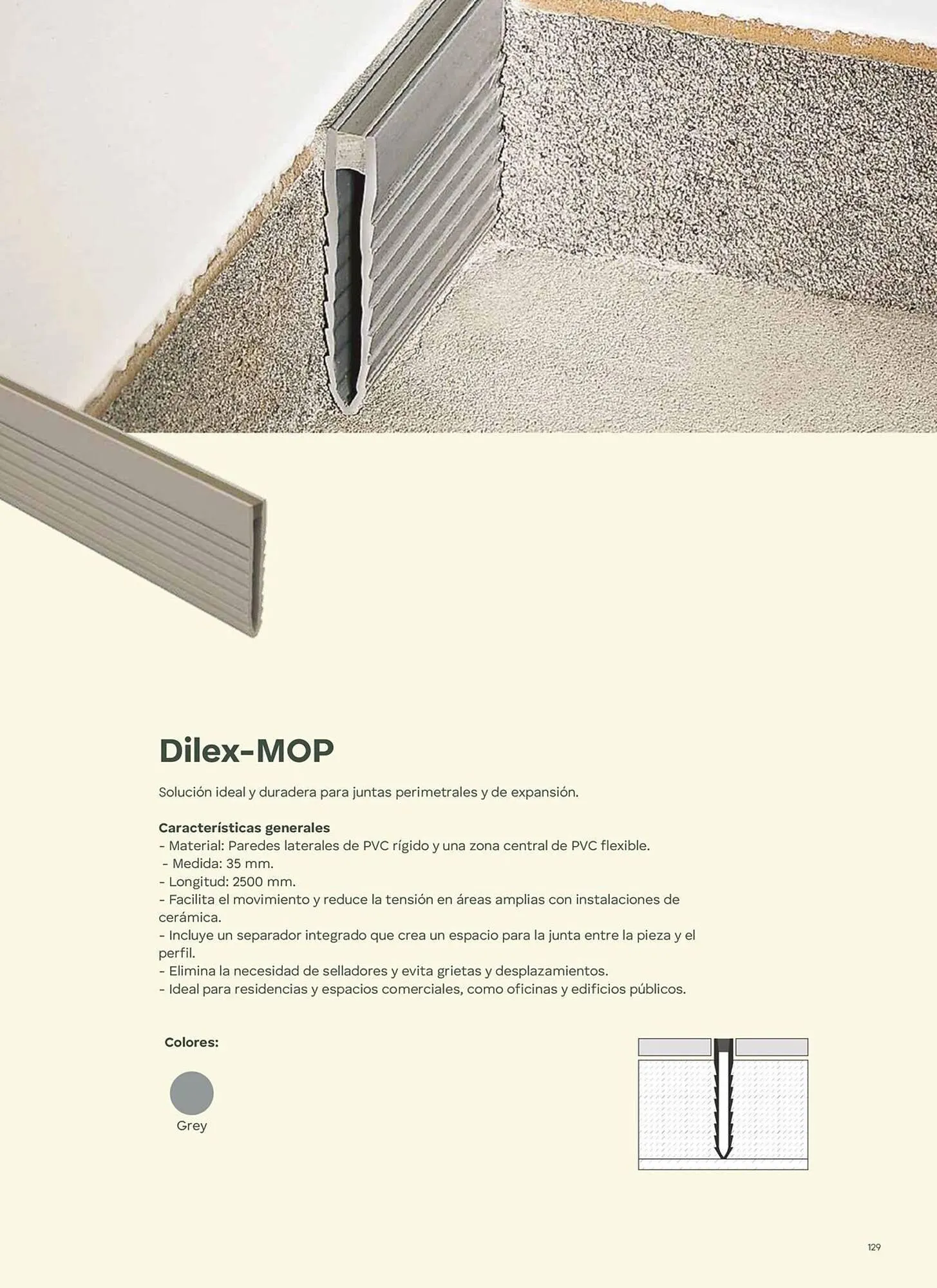 Catálogo de Catálogo Interceramic 3 de octubre al 3 de octubre 2026 - Pagina 129