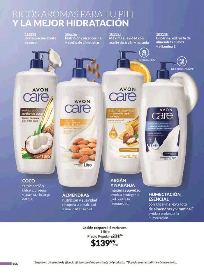 Catálogo de Avon COSMÉTICOS C10 15 de mayo al 19 de junio 2024 - Pagina 156