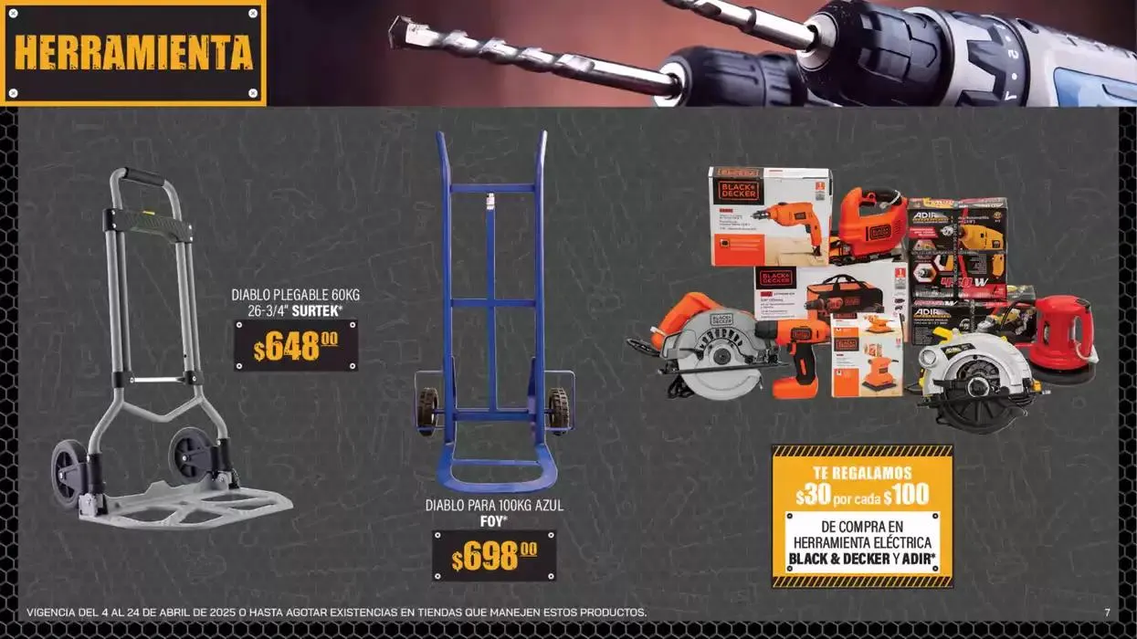 Catálogo de HAZLO TU MISMO, LA COMER 4 de abril al 24 de abril 2025 - Pagina 7