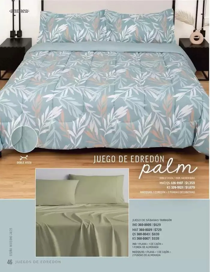 Catálogo de ANDREA - ANDREA HOME 26 de agosto al 25 de enero 2025 - Pagina 76