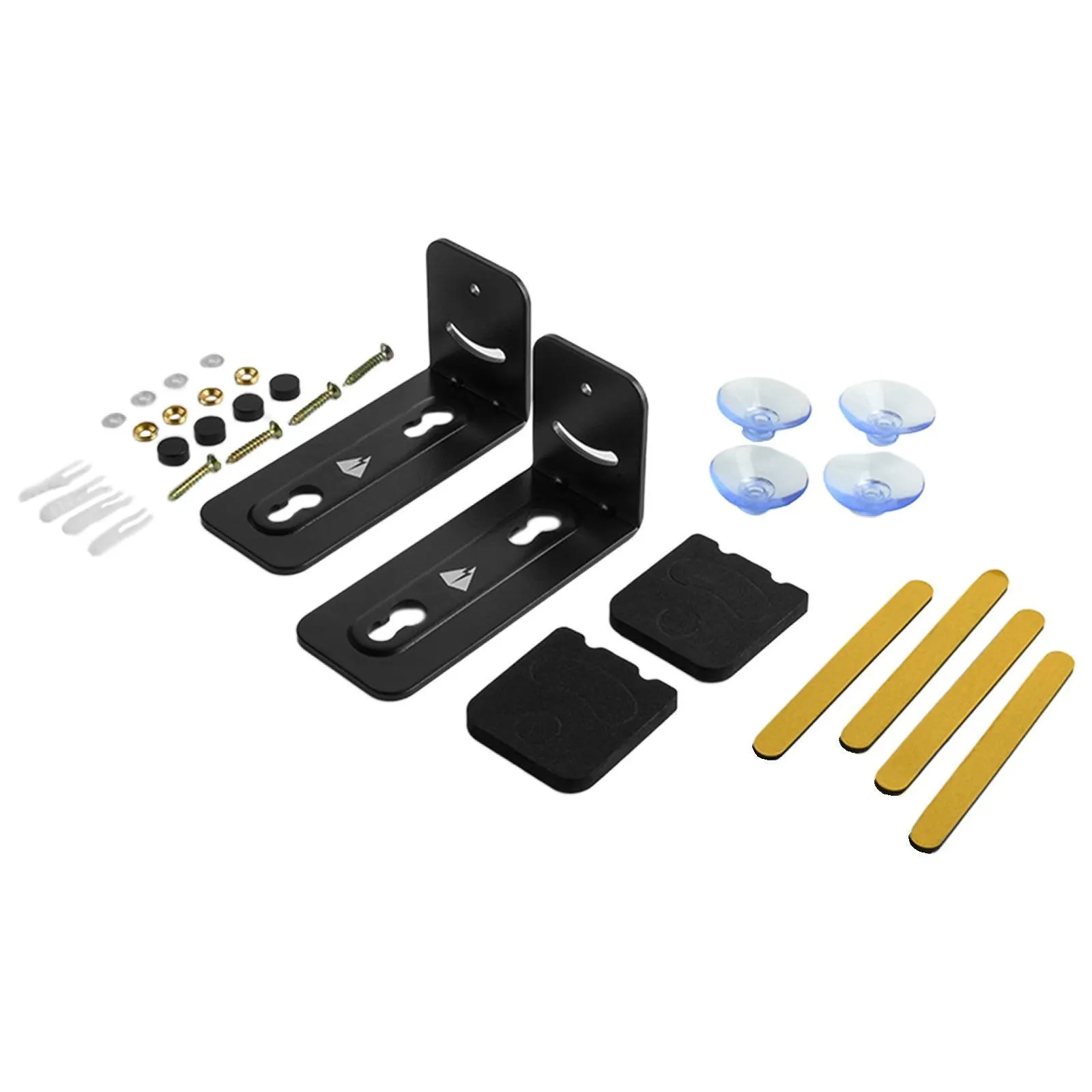 de montaje de barra de sonido Soportes de estante flotante duraderos de material acero Soporte de mo Gloria soporte de pared para barra de sonido