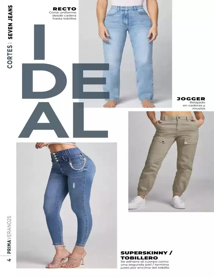 Catálogo de SEVEN JEANS | PV | DIG | 2025 | 1E 1 de abril al 30 de septiembre 2025 - Pagina 4