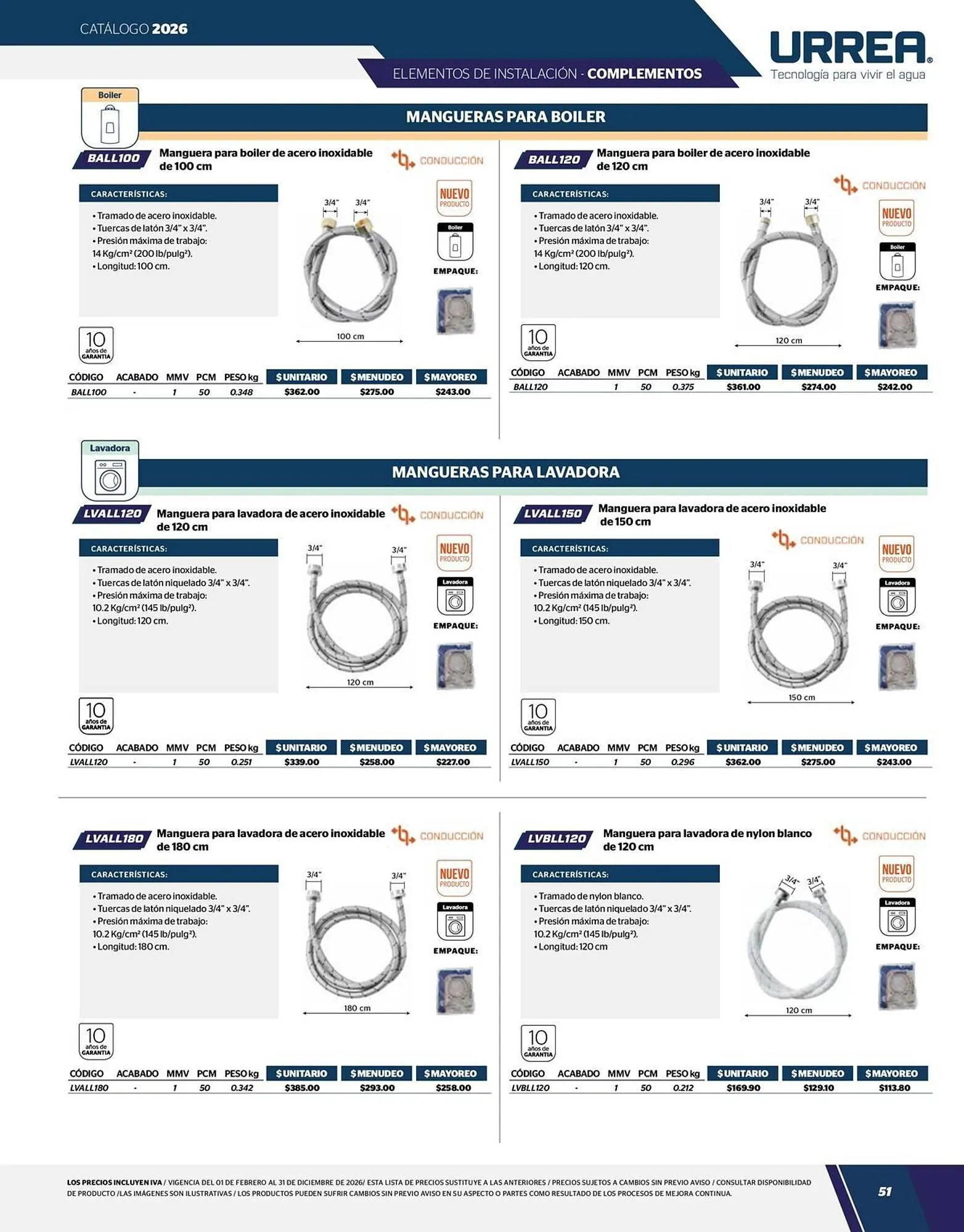 Catálogo de Catálogo Urrea 24 de abril al 31 de diciembre 2026 - Pagina 53