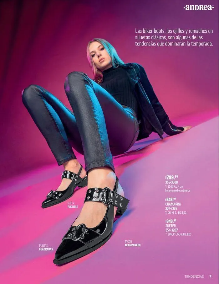 Catálogo de ANDREA - CALZADO DAMA 26 de agosto al 25 de enero 2025 - Pagina 167