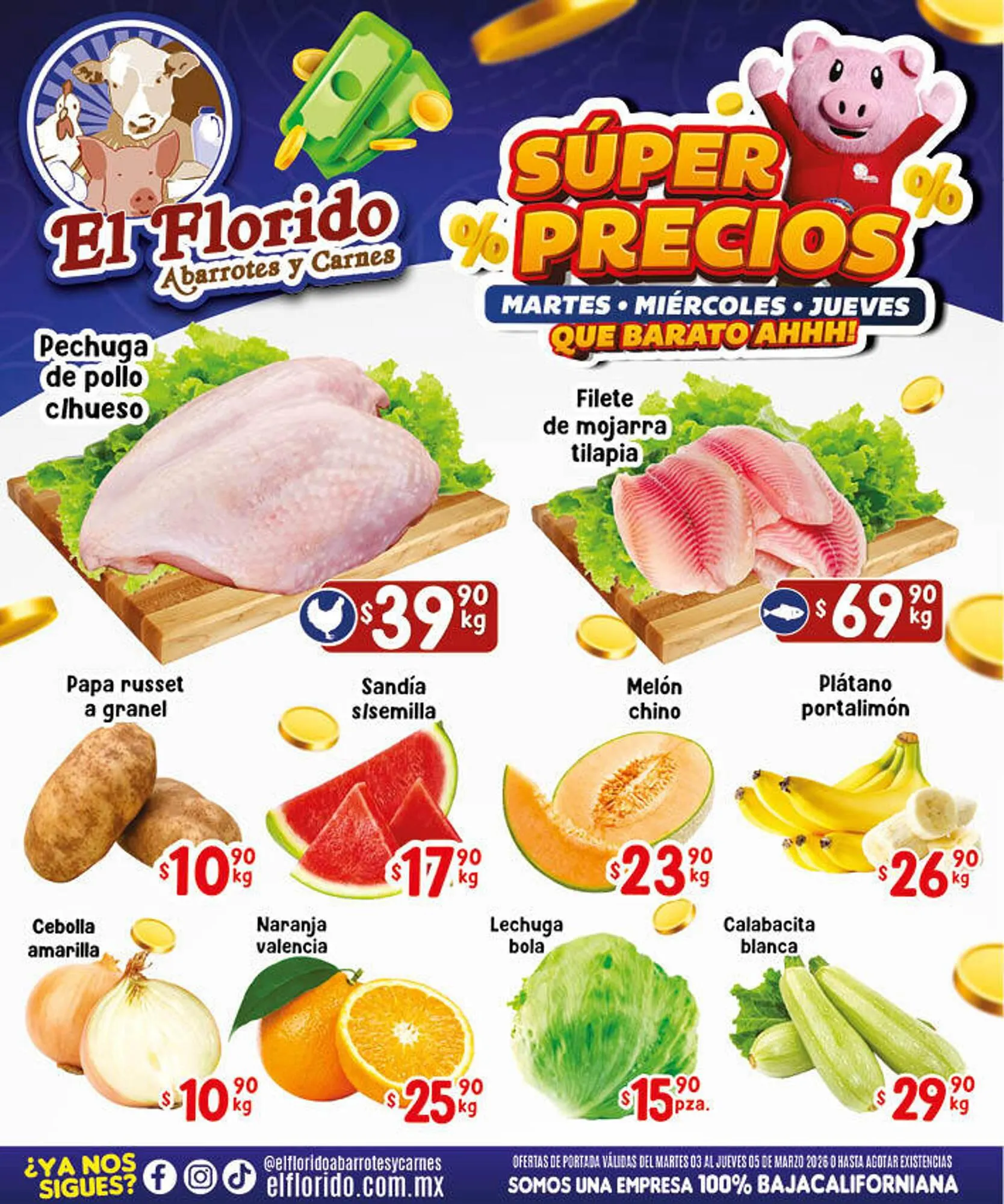 Catálogo de Folleto El Florido 3 de marzo al 6 de marzo 2026 - Pagina 1