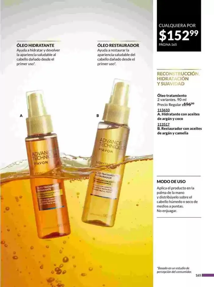 Catálogo de Avon COSMÉTICOS C3 3 de enero al 3 de febrero 2025 - Pagina 165