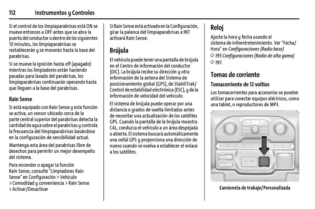 Catálogo de Cheyenne 2025 Manual del propietario 22 de enero al 31 de diciembre 2025 - Pagina 113