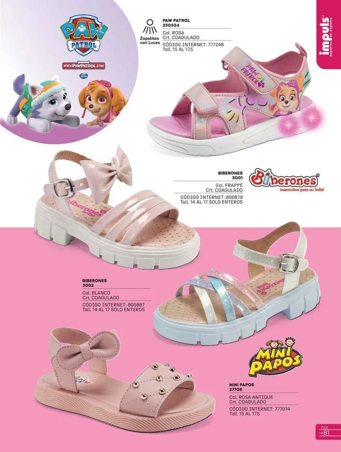 Catálogo de Niña Otoño-Invierno 2024 29 de julio al 31 de diciembre 2024 - Pagina 83