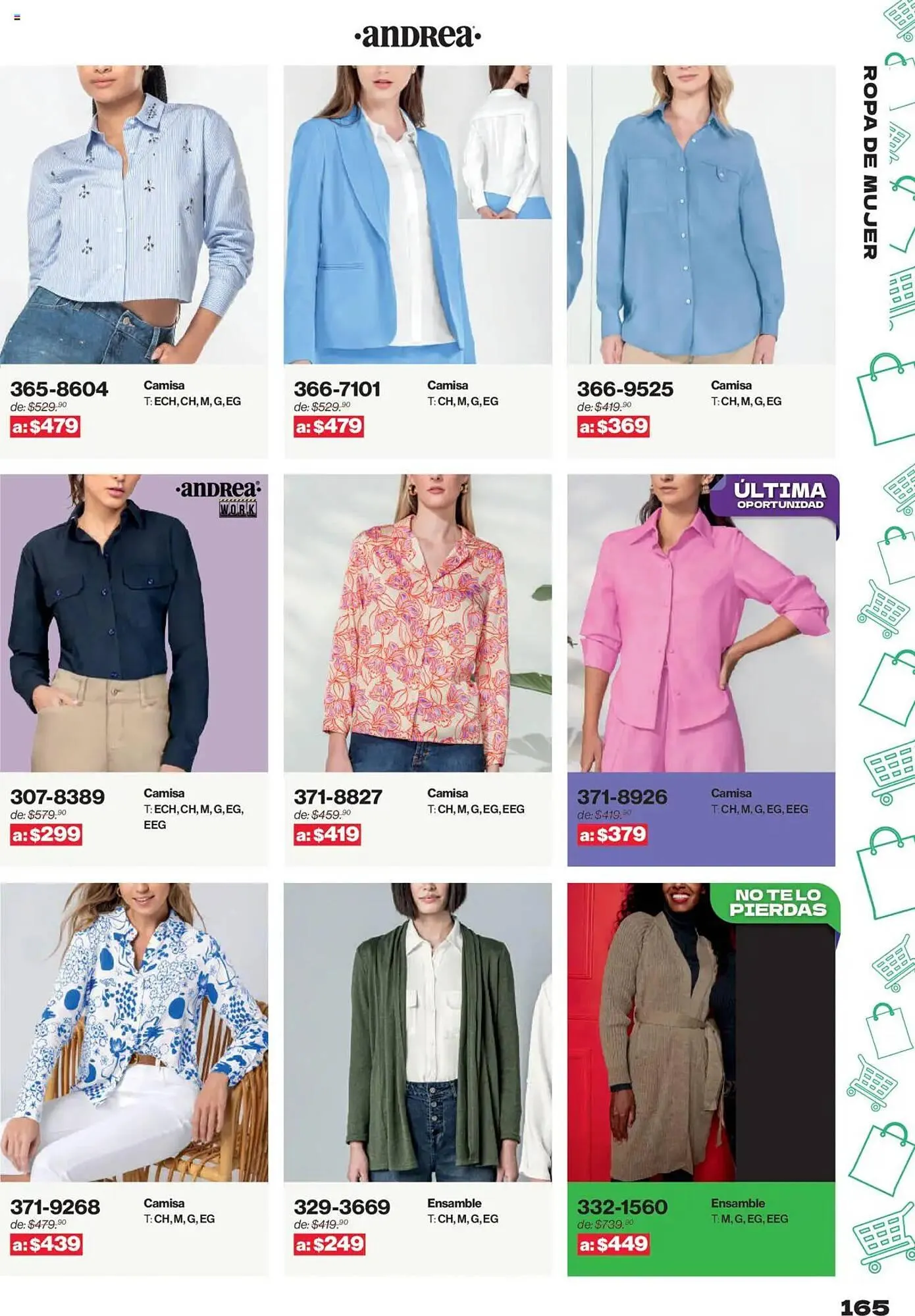 Catálogo de Catálogo Andrea 10 de agosto al 2 de noviembre 2025 - Pagina 165