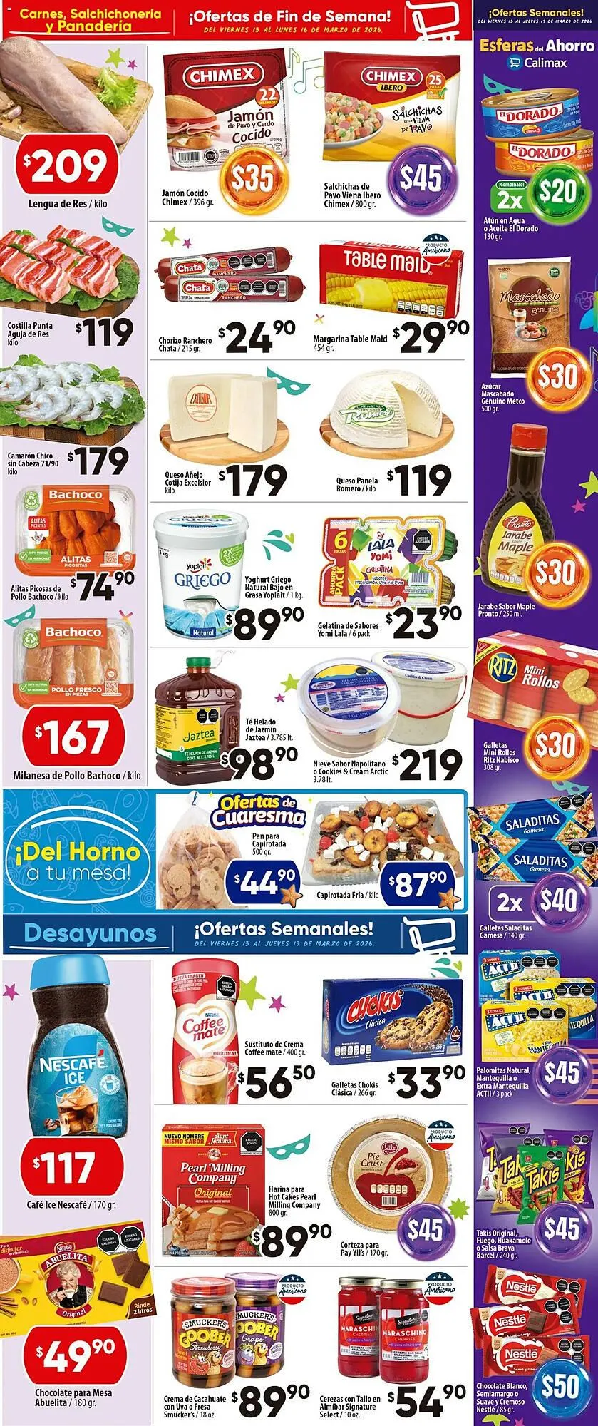 Catálogo de Folleto Calimax 13 de marzo al 17 de marzo 2026 - Pagina 2