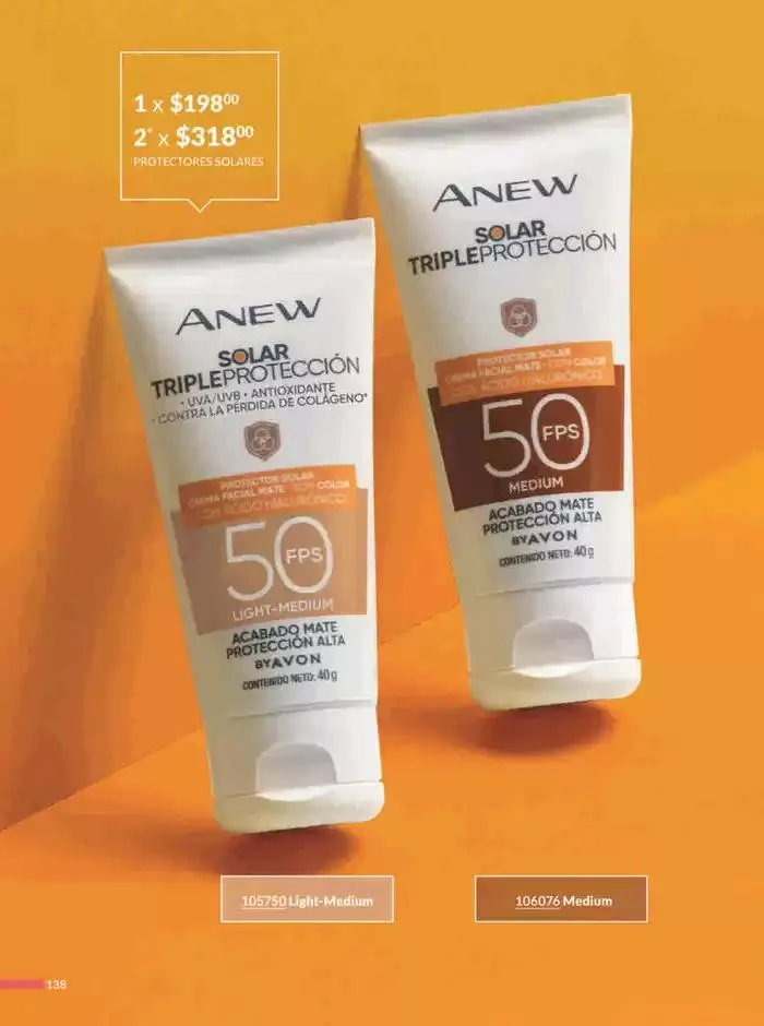 Catálogo de Avon COSMÉTICOS C2 3 de enero al 3 de febrero 2025 - Pagina 138