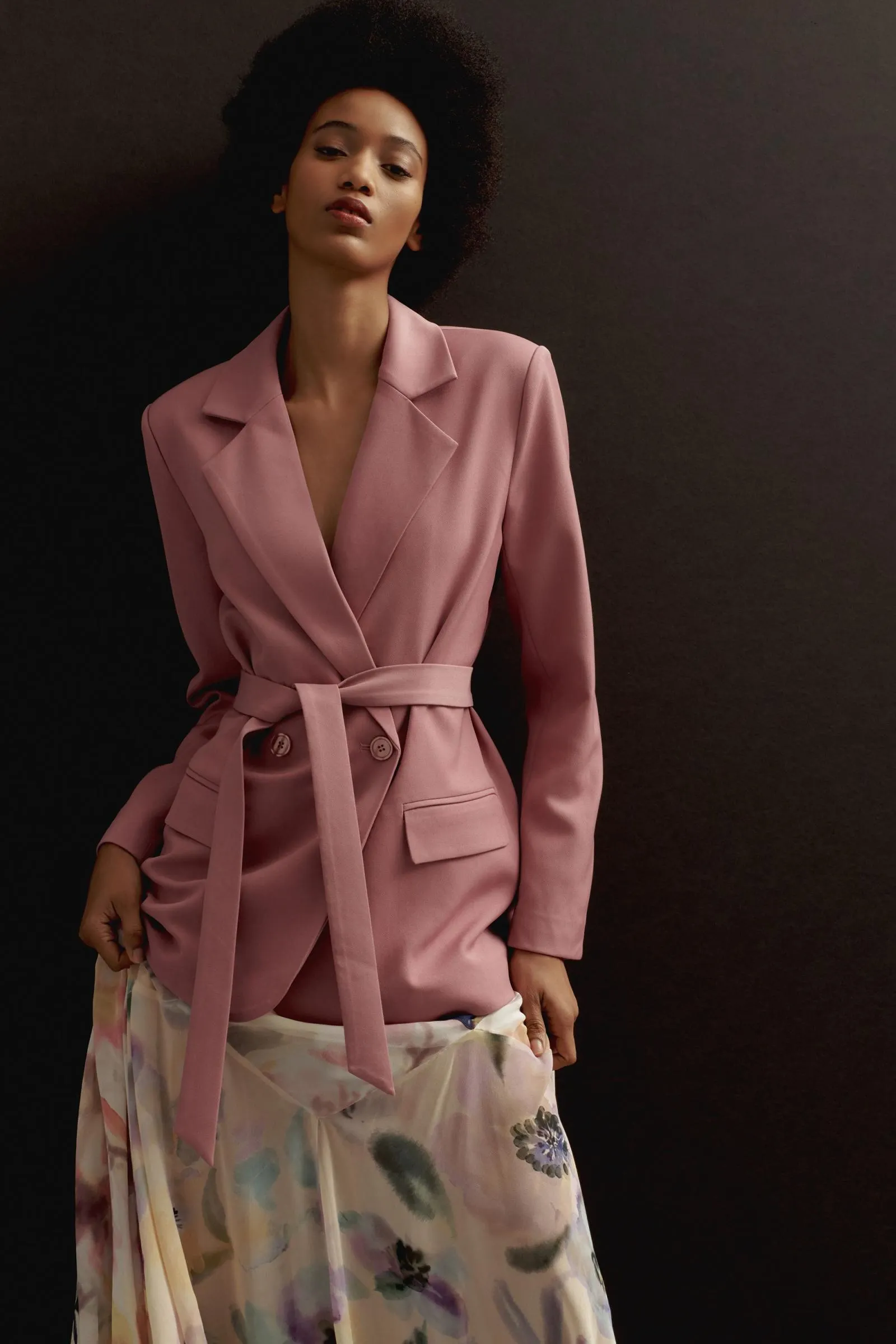 Bishop + Young Dolan Tie-Waist Blazer