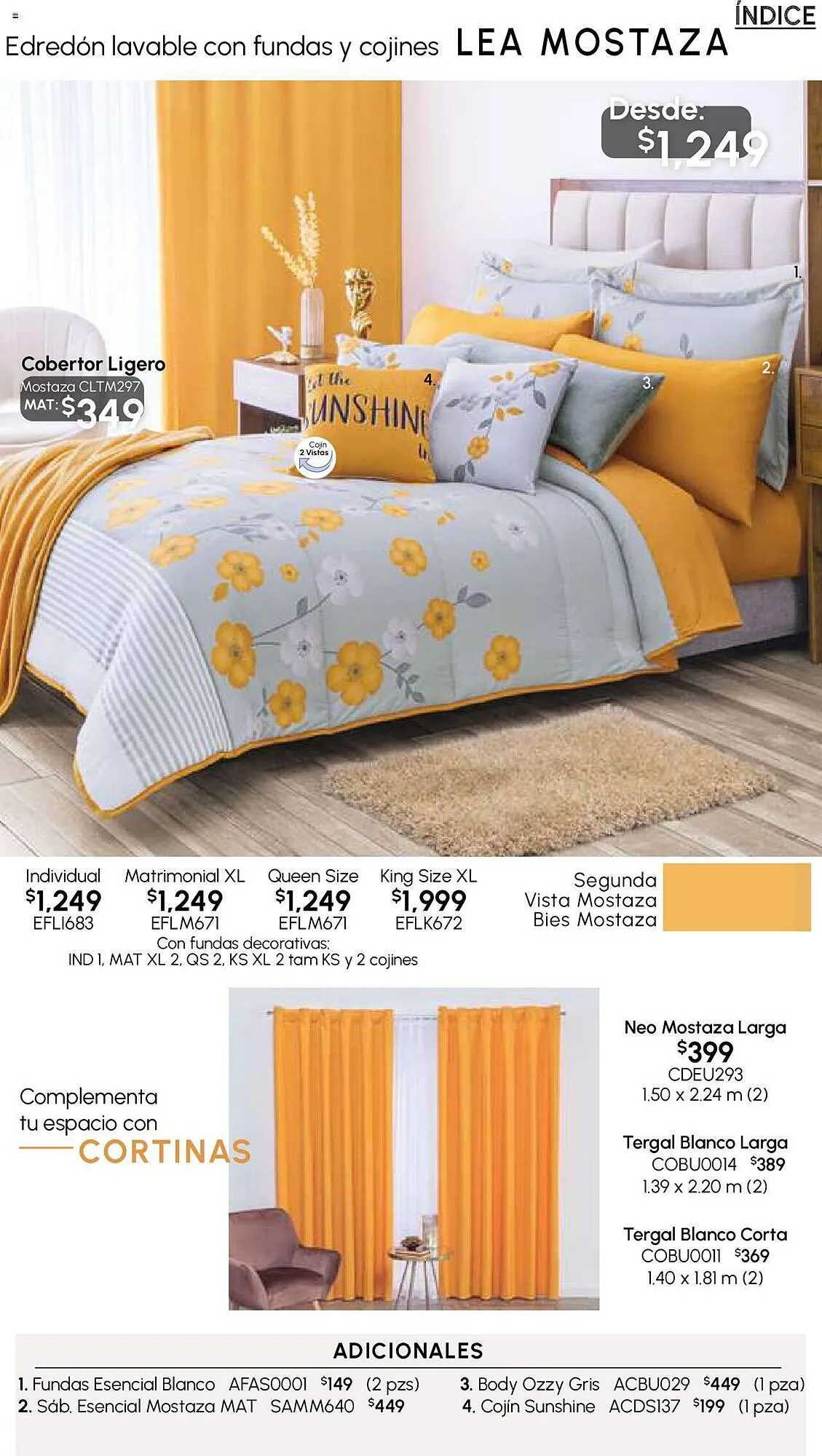 Catálogo de Catálogo Colchas Concord 13 de julio al 20 de julio 2023 - Pagina 62