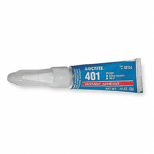 Adhesivo Instantáneo 401 Transparente Tubo 0.1 oz. liq.
