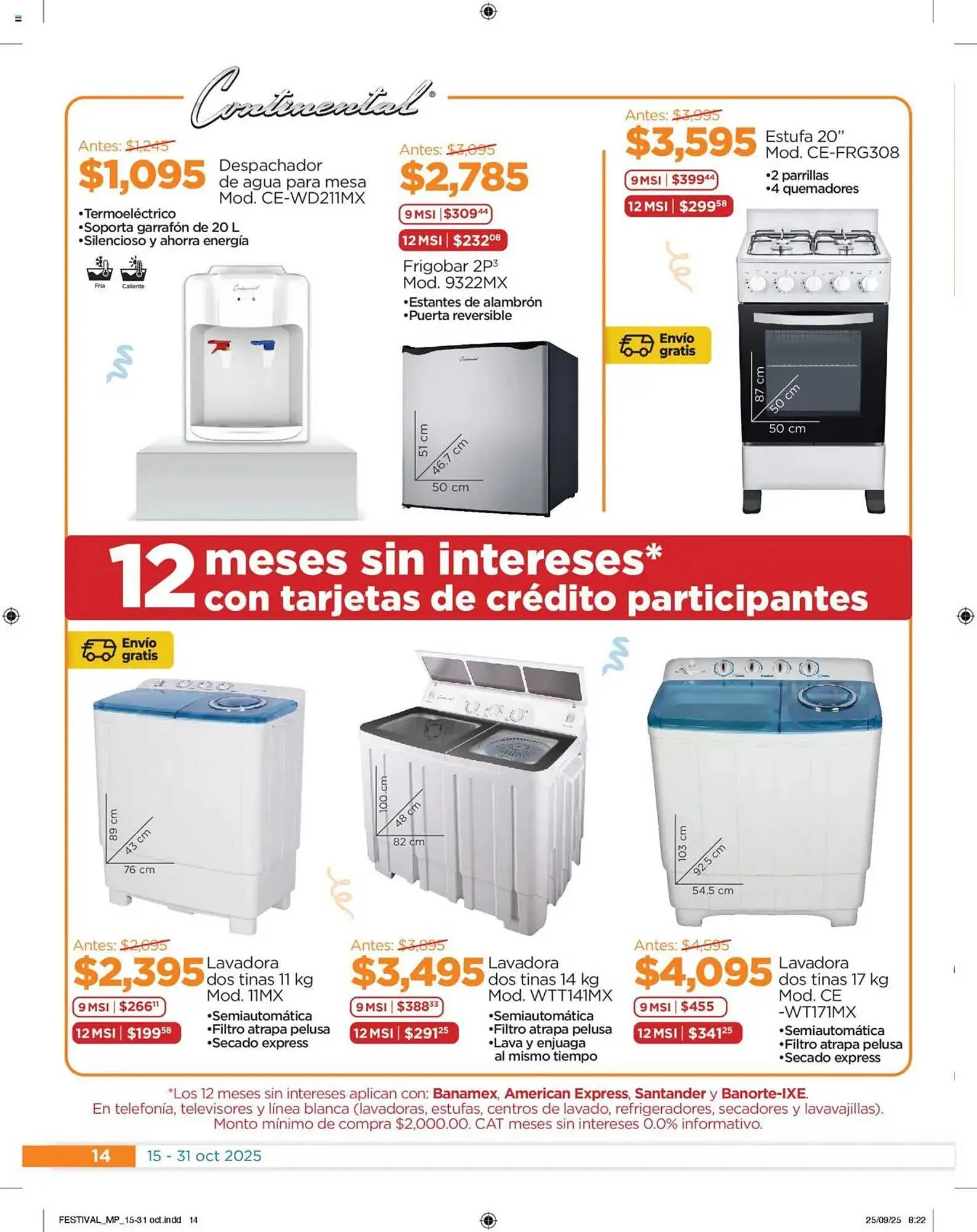 Catálogo de Folleto Chedraui 15 de octubre al 1 de noviembre 2025 - Pagina 14