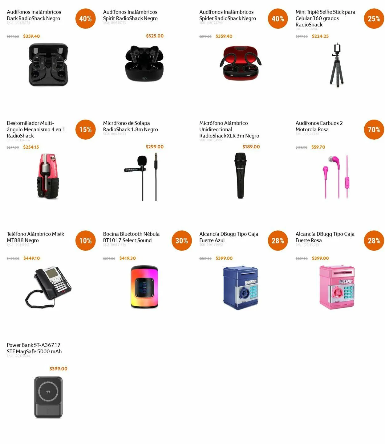 Catálogo de Radio Shack Oferta actual 26 de marzo al 10 de abril 2025 - Pagina 12