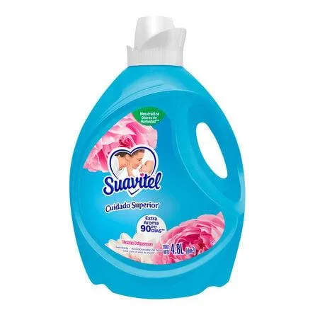 Suavizante de Telas Suavitel Cuidado Superior Fresca Primavera 4.8 lt