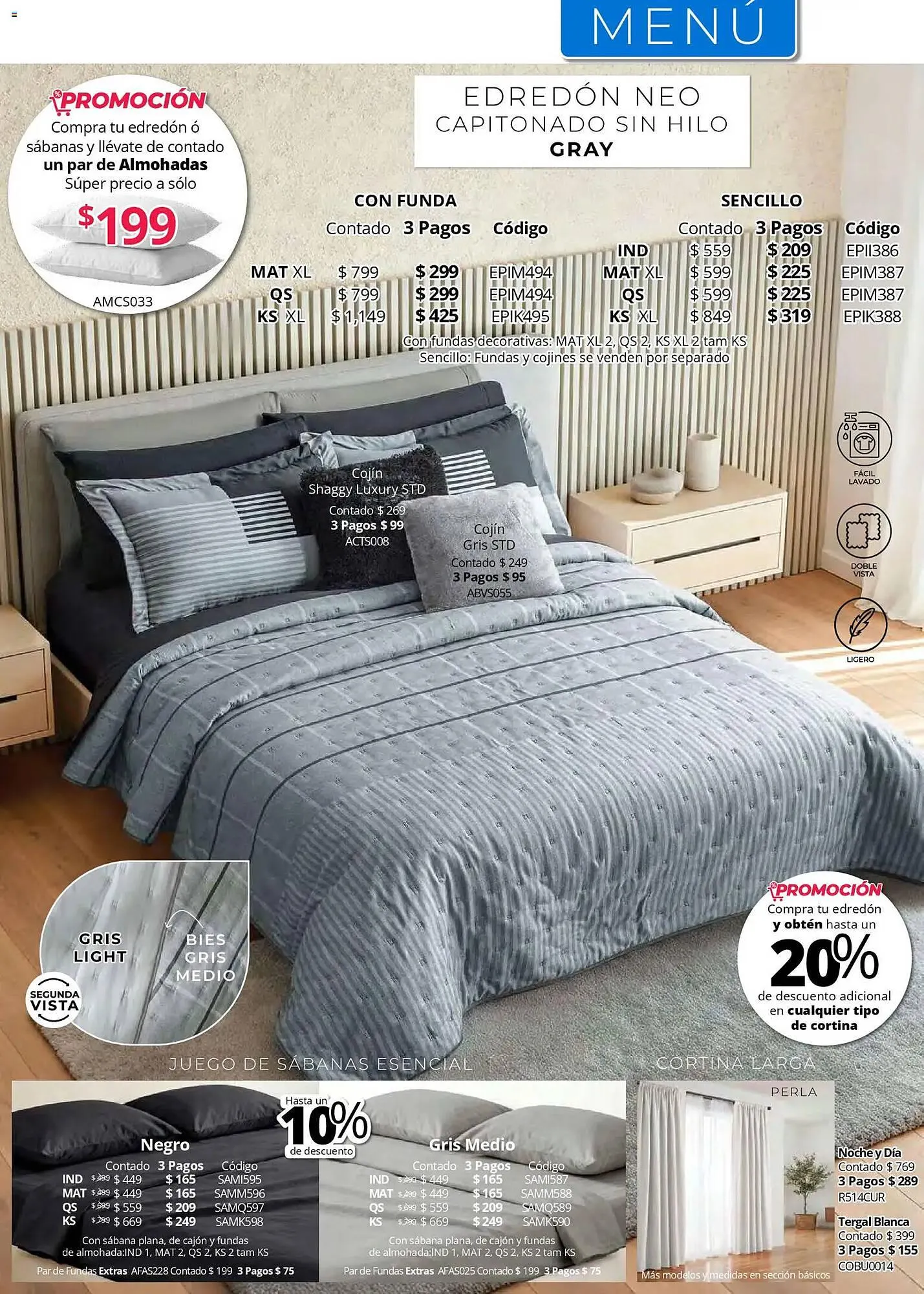 Catálogo de Catálogo Colchas Concord 1 de mayo al 1 de agosto 2026 - Pagina 64