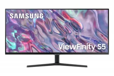 Monitor Samsung ViewFinity S5 LED 34", 3440x1440 Ultra Wide Quad HD, FreeSync, 100Hz, HDMI/DisplayPort, Negro