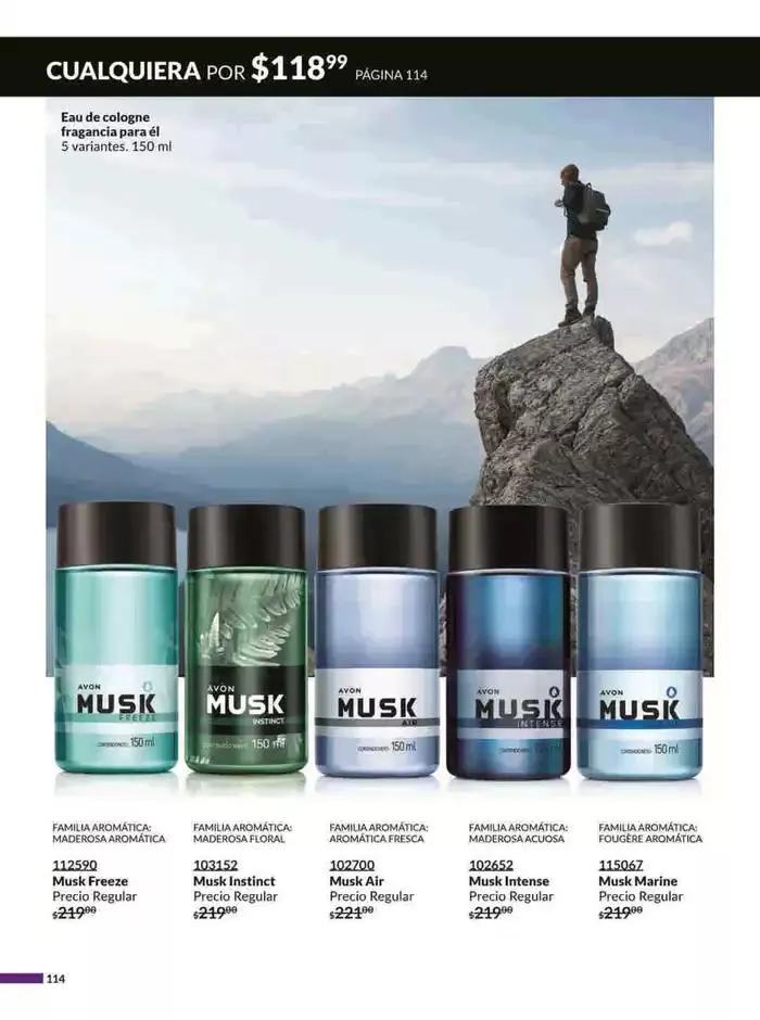 Catálogo de Avon COSMÉTICOS C5 6 de febrero al 31 de diciembre 2025 - Pagina 114
