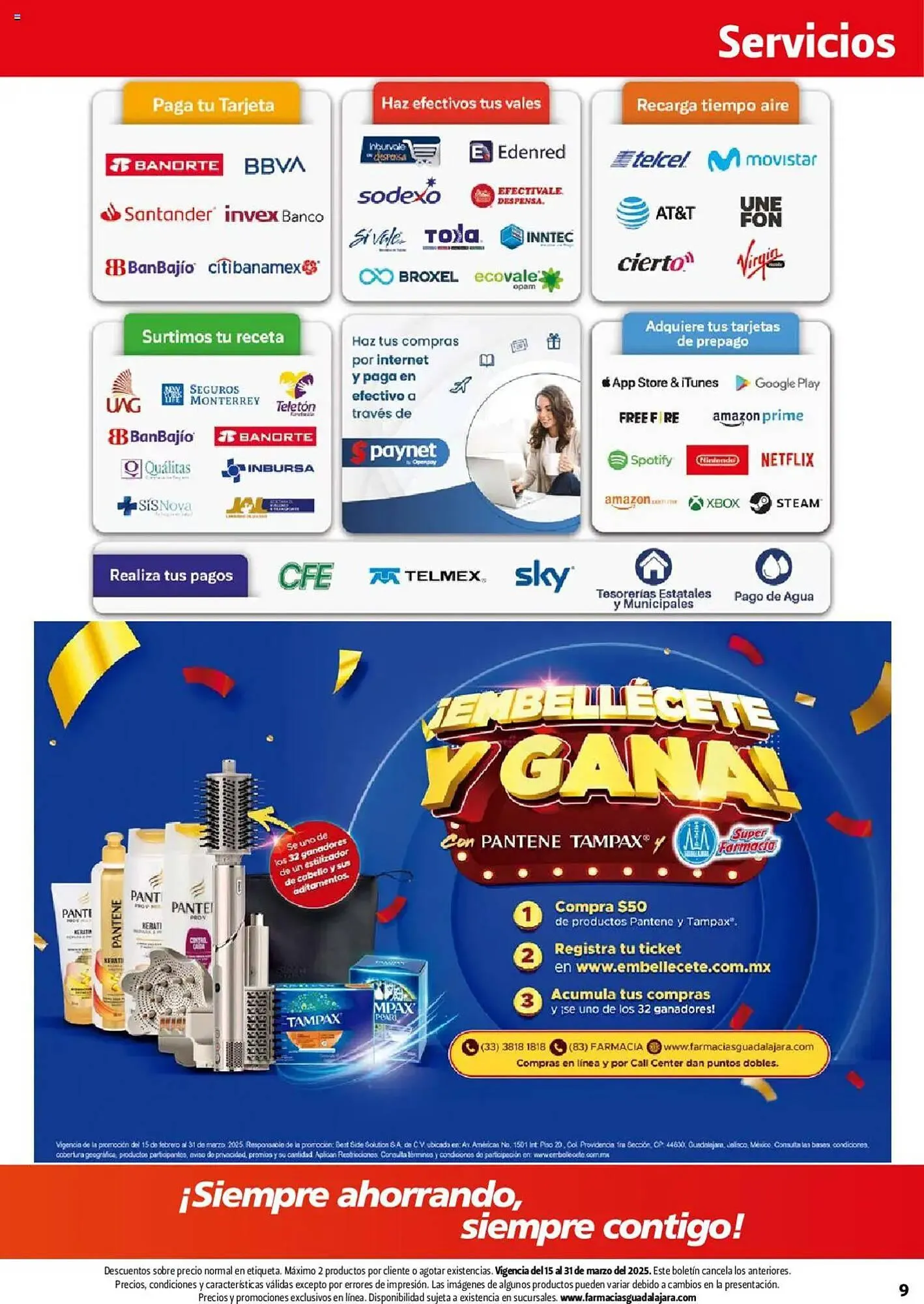Catálogo de Catálogo Farmacias Guadalajara 15 de marzo al 31 de marzo 2025 - Pagina 9