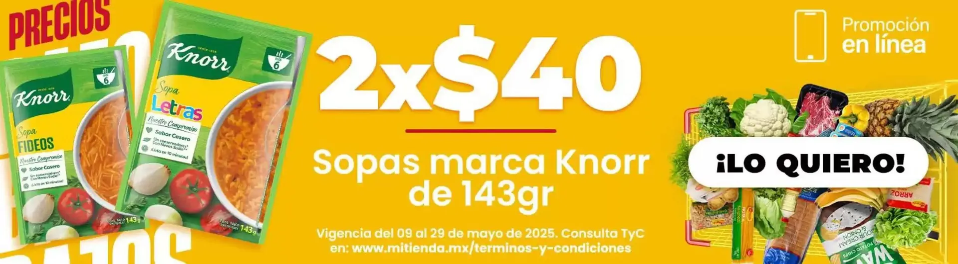 Catálogo de Promo 12 de mayo al 29 de mayo 2025 - Pagina 1