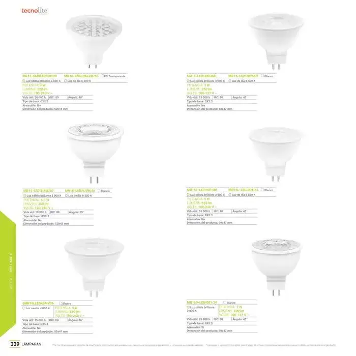 Catálogo de TecnoliteMEDIA 1 de enero al 31 de diciembre 2025 - Pagina 320