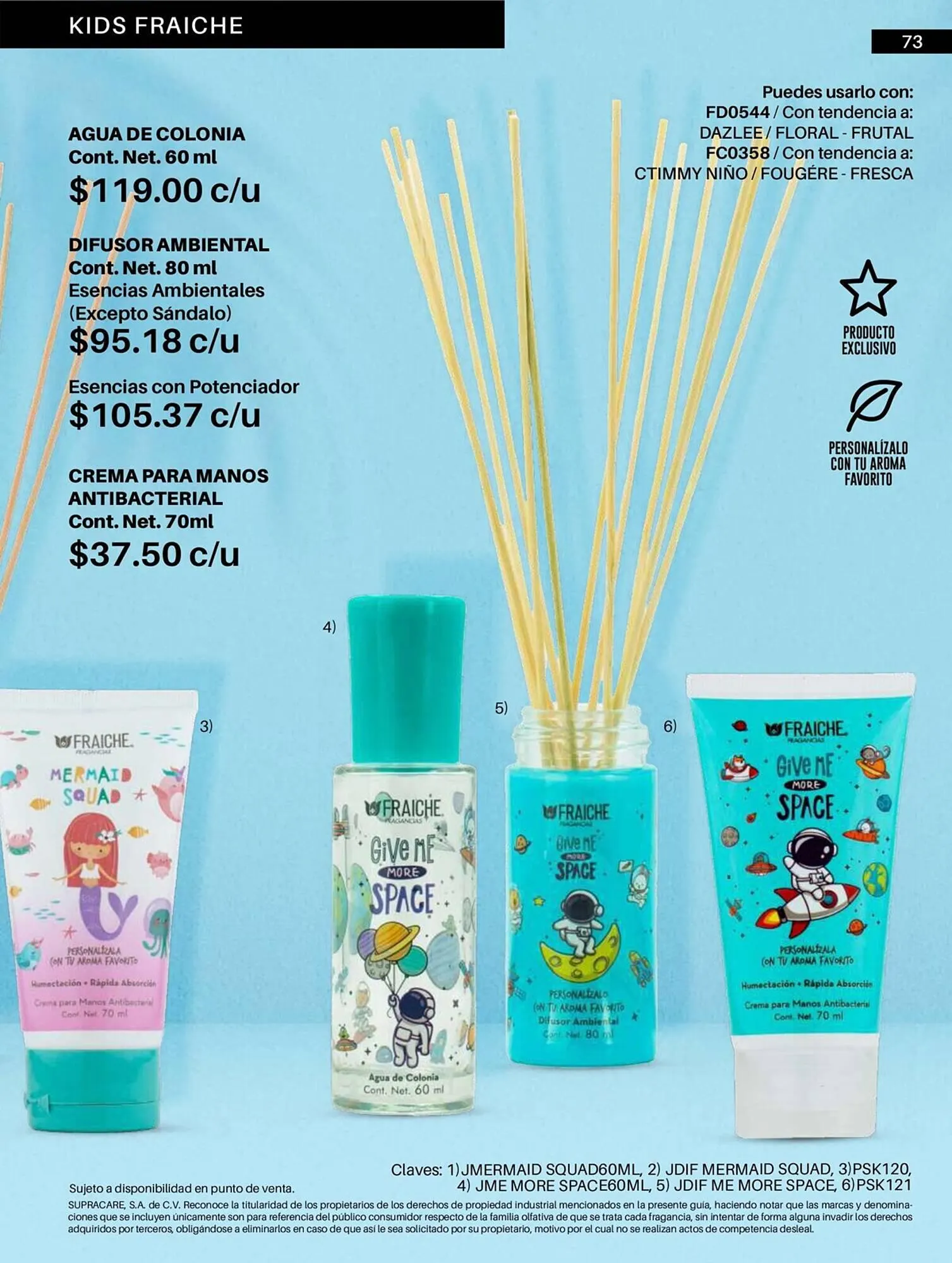 Catálogo de Catálogo Fraiche 6 de junio al 23 de septiembre 2023 - Pagina 73