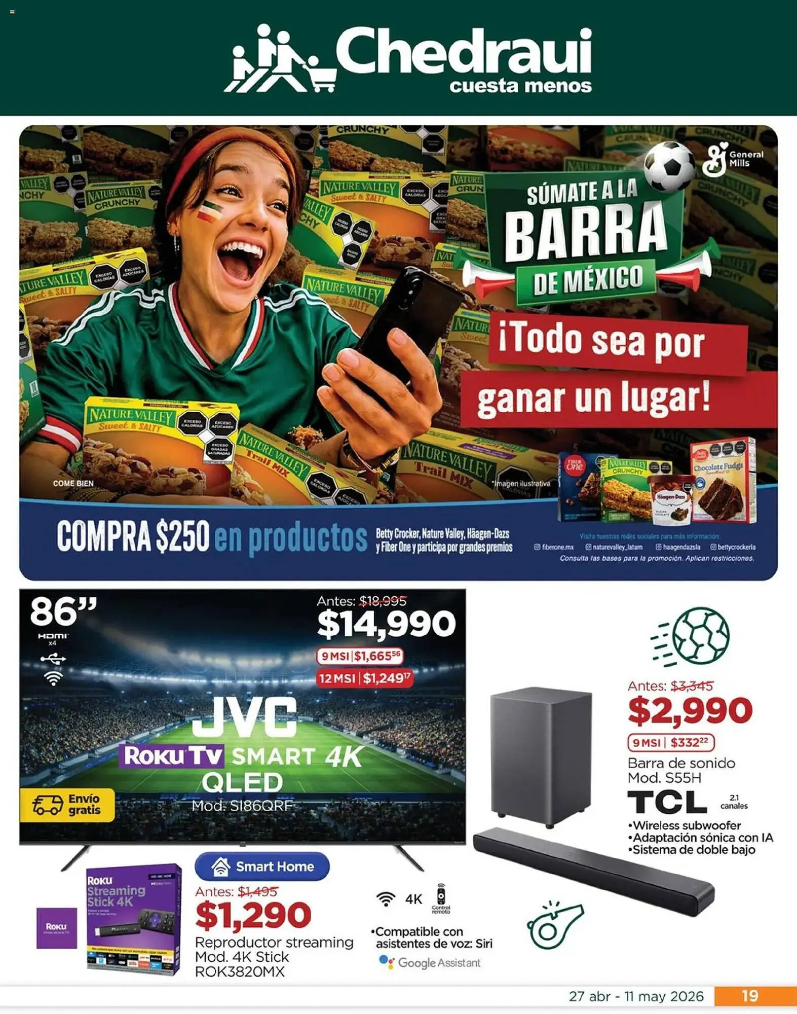 Catálogo de Folleto Chedraui 27 de abril al 12 de mayo 2026 - Pagina 19
