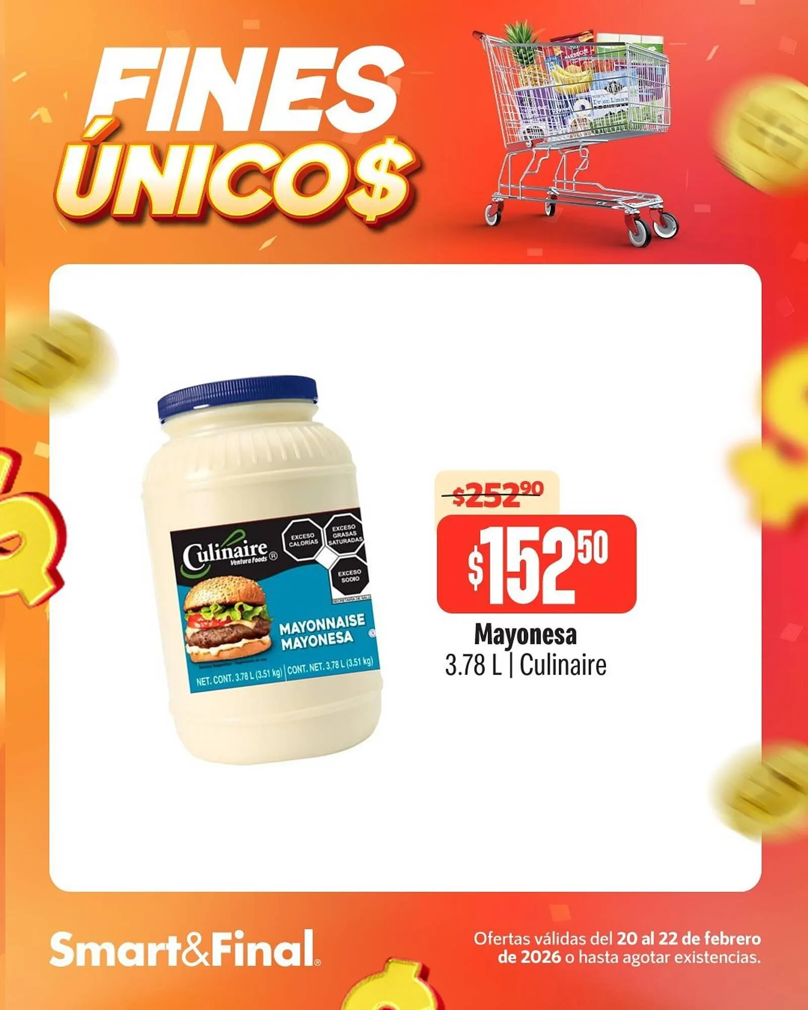 Catálogo de Catálogo Smart & Final 20 de febrero al 22 de febrero 2026 - Pagina 1